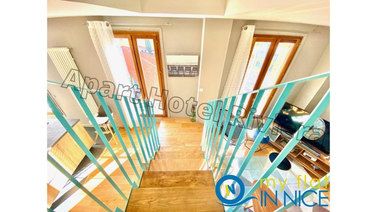 Aparthotel Riviera Nice Cote D'Azur - Old Port - Amazing Ac Duplex 3 Bedrooms 2 Bathrooms- Duplex Maison Du Port Ngoại thất bức ảnh